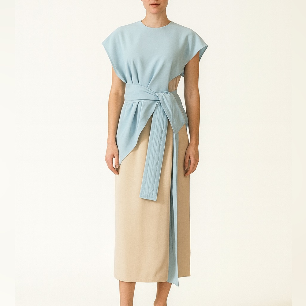 Verstile Tie Dress The Hae - Picture 6 of 9